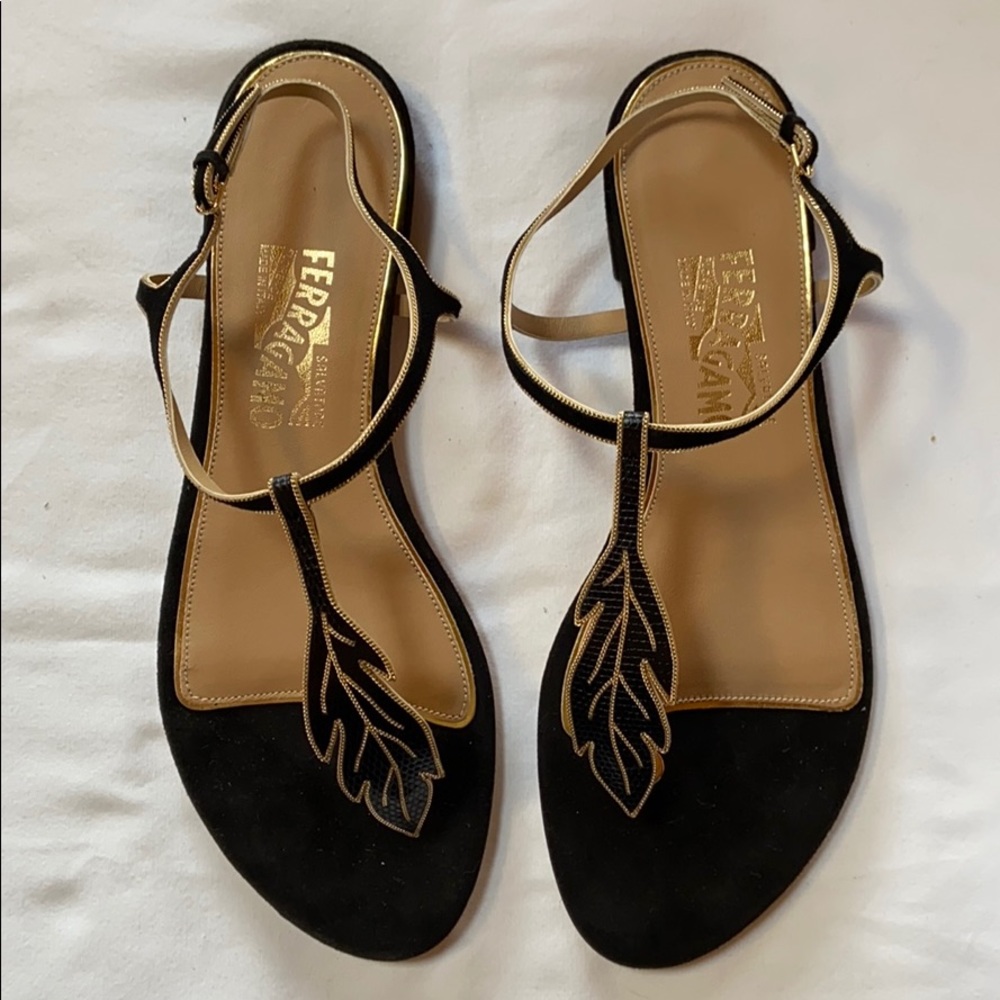 Salvatore Ferragamo Sandals Leaf Milli Women’s